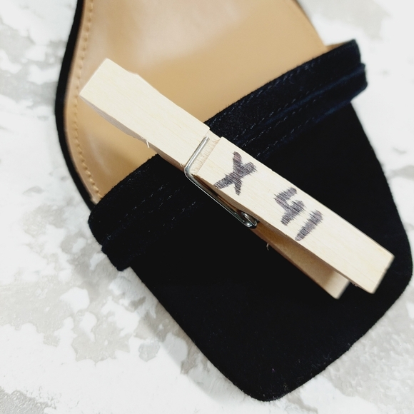 New Sam Edelman Kit Square Toe Slingback Cylindrical Block Heel Sandals X41 - Picture 12 of 12